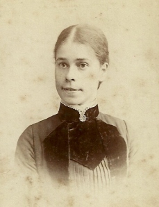 Clara Dawson 1858-1949 possibly taken 1886